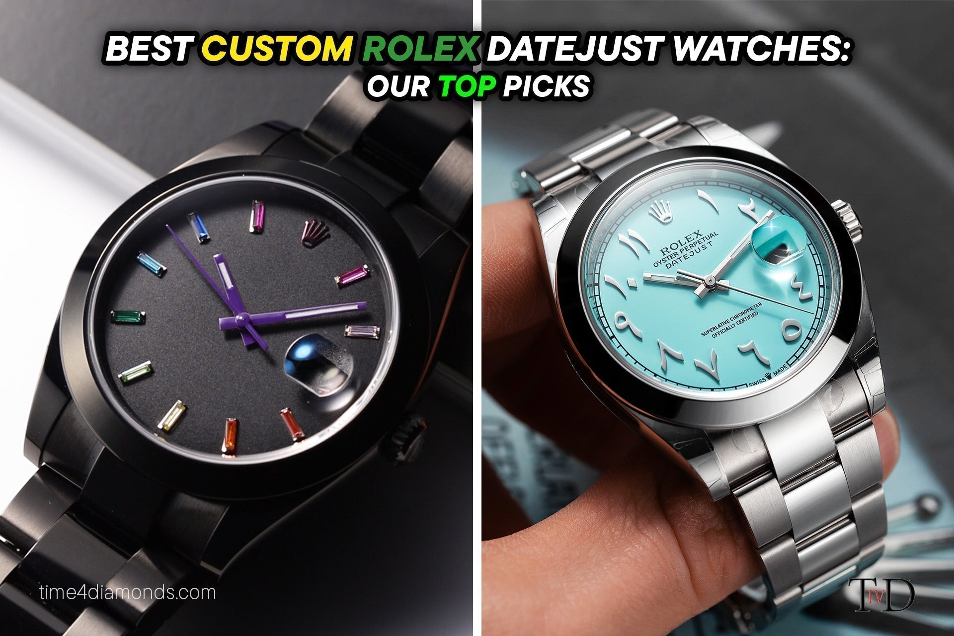 Best Custom Rolex Datejust Watches: Our Top Picks