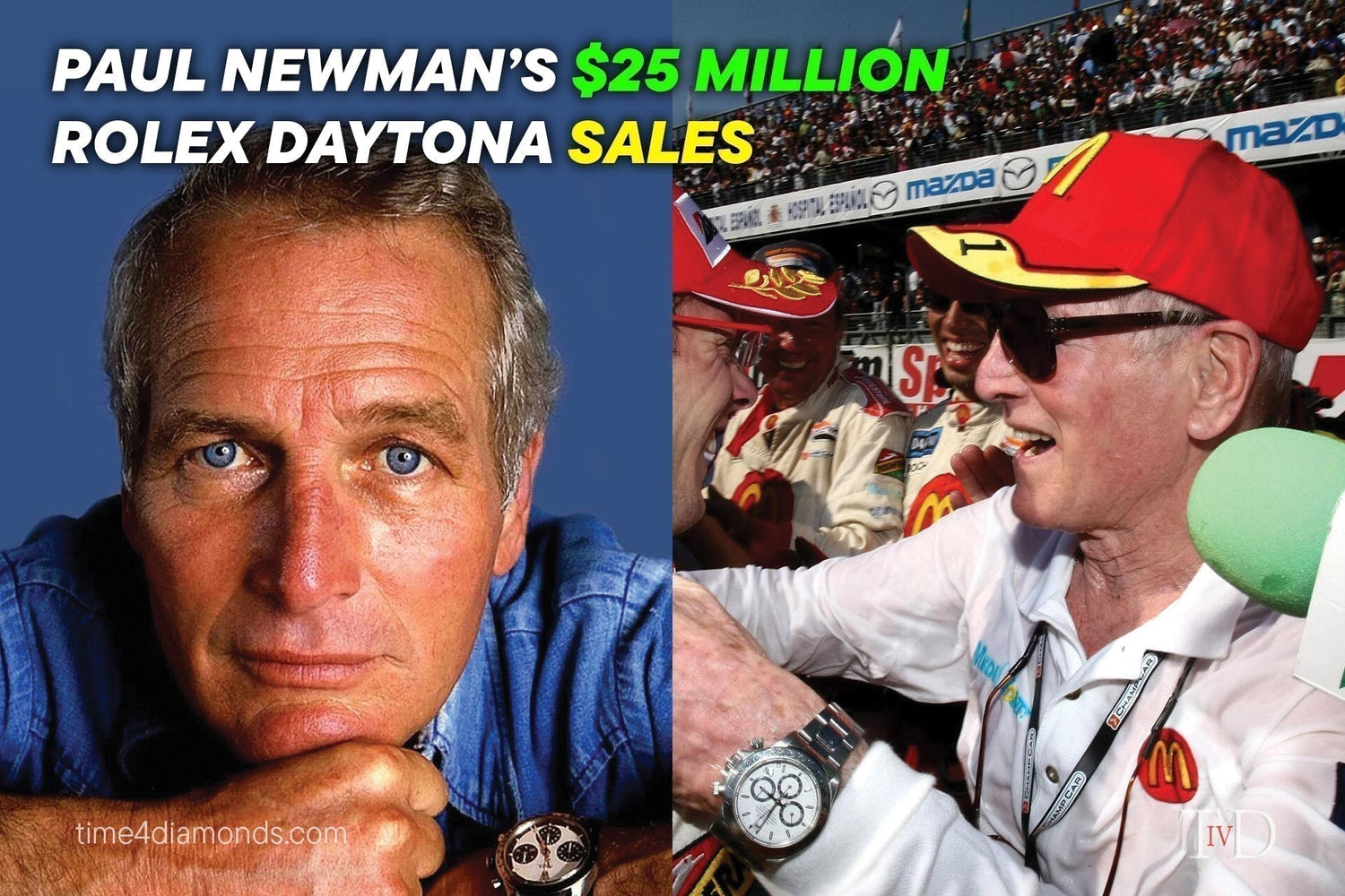 Paul Newman’s $25 Million Rolex Daytona Sales banner image.