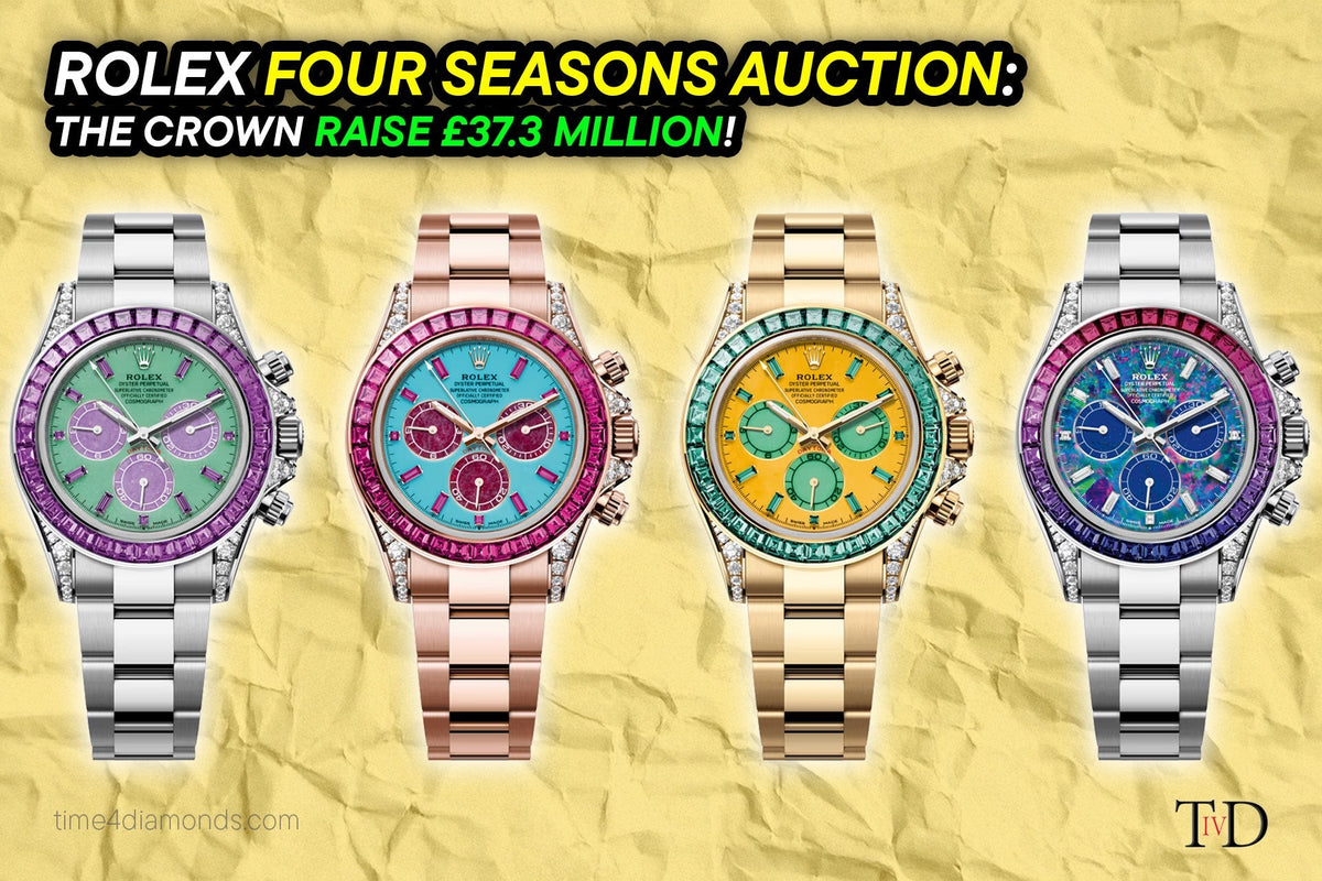 Rolex Four Seasons Daytonas Raise £37.3 Million at Phillips London Charity Auction