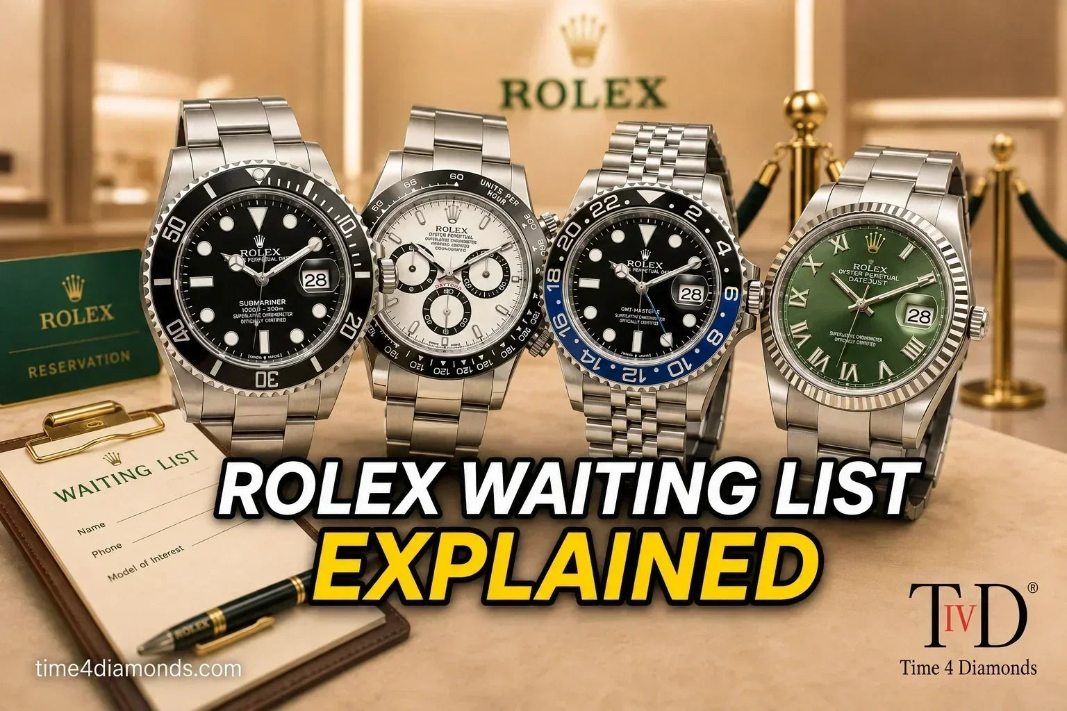 The Rolex Waiting List Explained: How It Works and How to Skip It