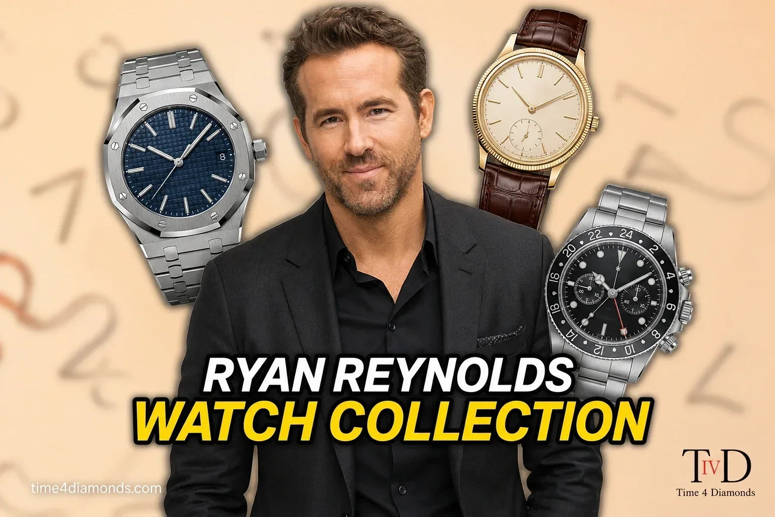 Ryan Reynolds Watch Collection: The Paul Newman Daytona, the Piaget Years and a New Obsession