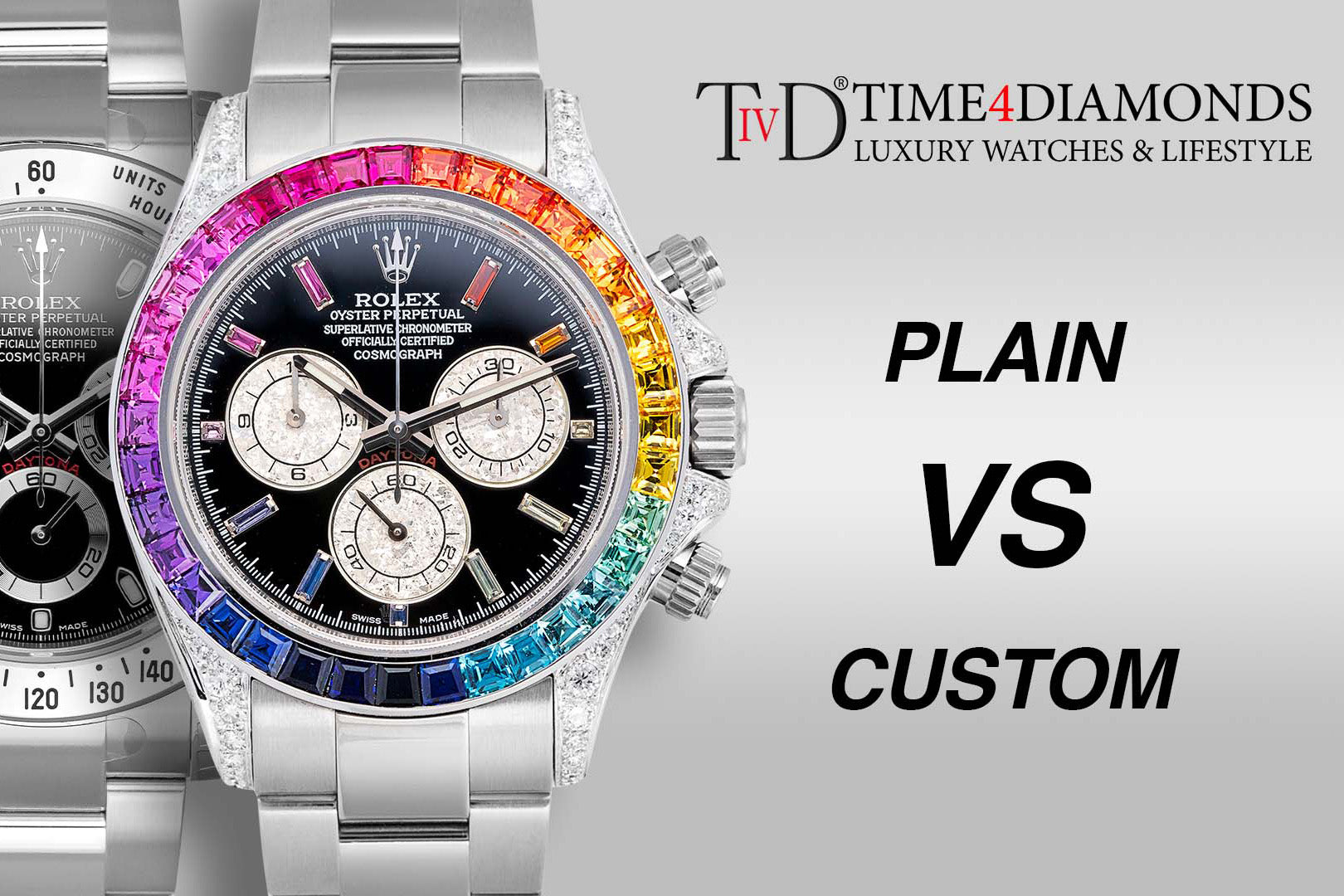 Barrier of Customised Watches