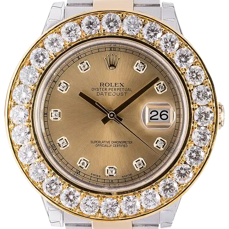 Rolex Datejust II 116333 Bespoke Oversized bezel