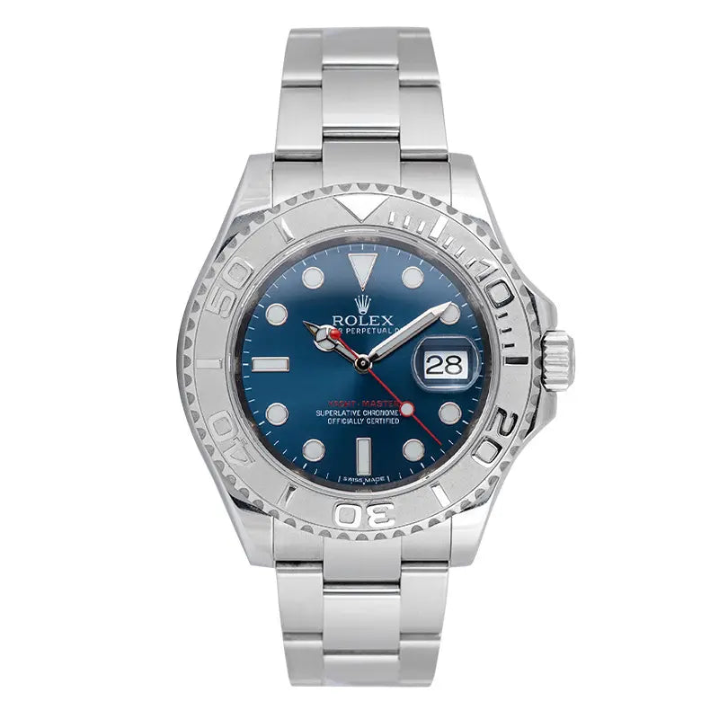 Full view of Rolex 126622 sapphire glass with solid case back