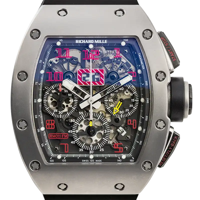 RM 011 Sandblast Automatic Flyback Chronograph Felipe Massa