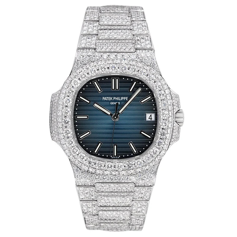 Full view of Patek Philippe Nautilus 5711 Blue Dial