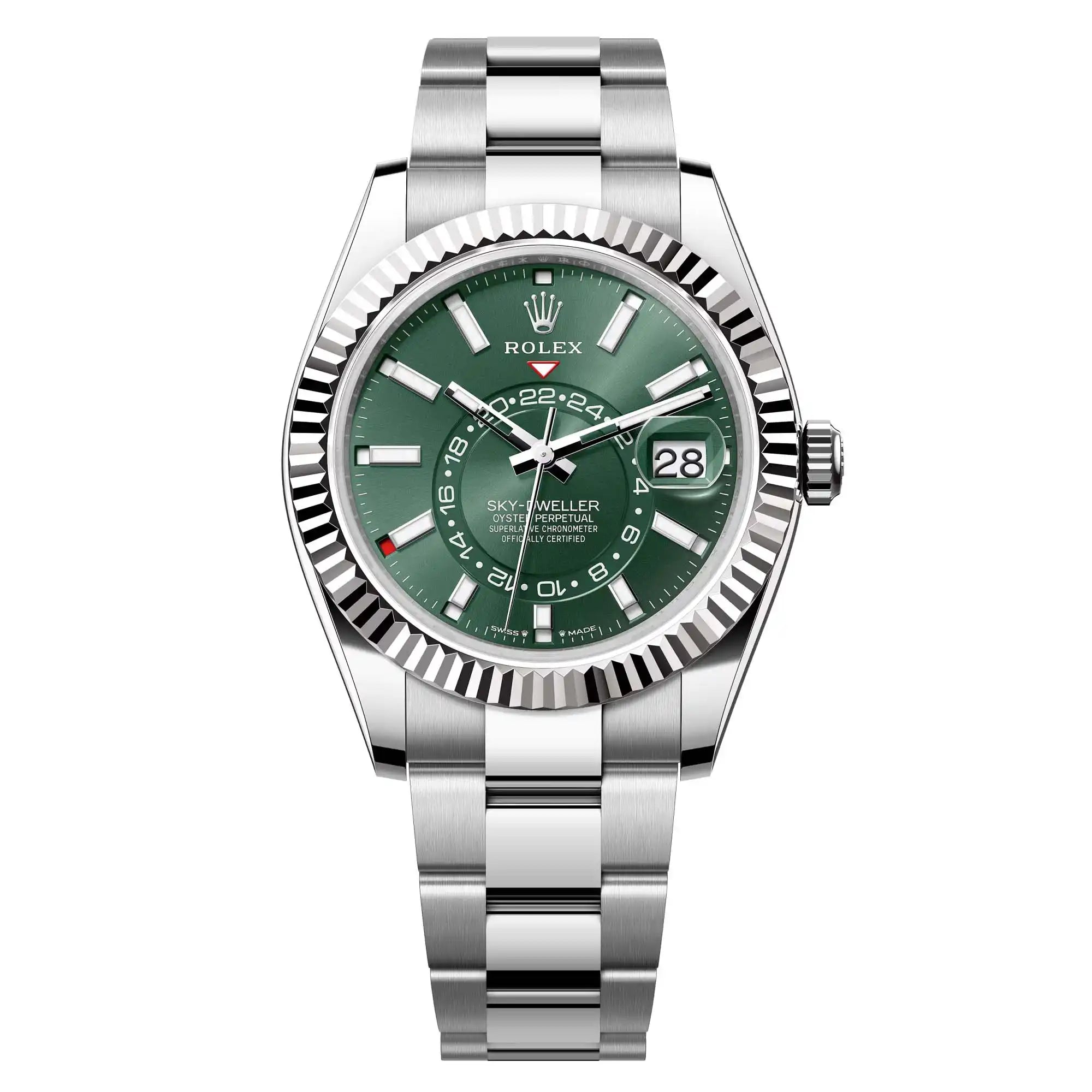 Full view of Rolex Sky-Dweller Stainless Steel 336934
