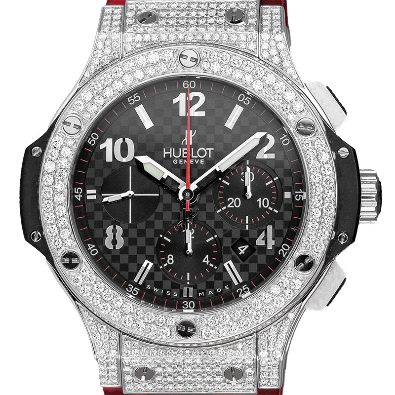 Hublot Big Bang 301.SX.130.RX Custom Diamond Set with Black Dial