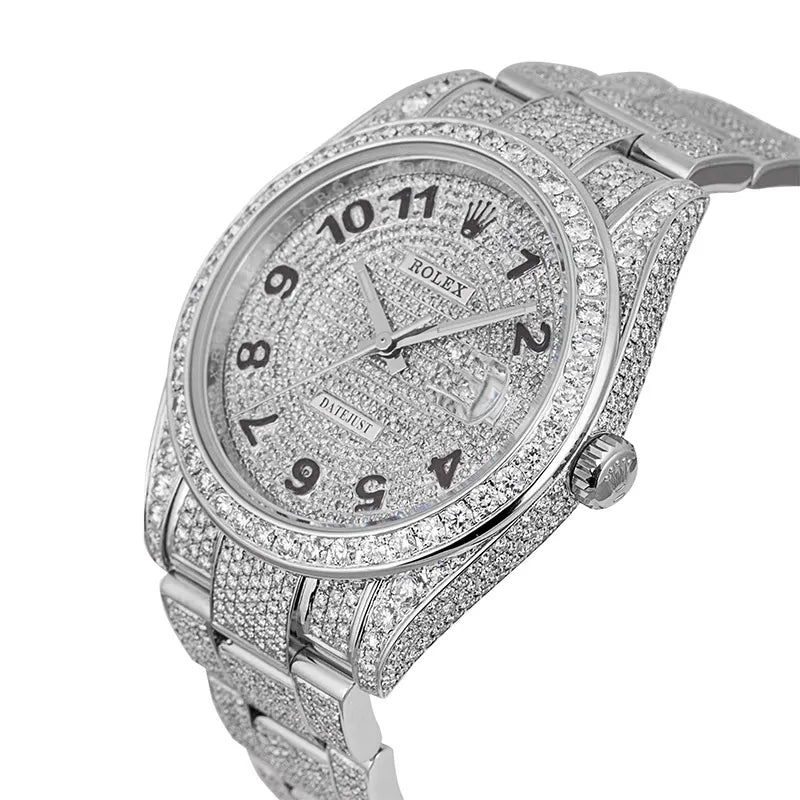Side view of Rolex Datejust II Stainless Steel 116300 Watch