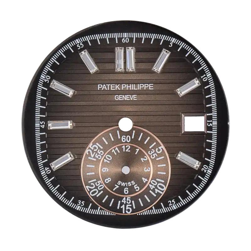 Custom Brown/Diamonds Dial for Patek Philippe 5980