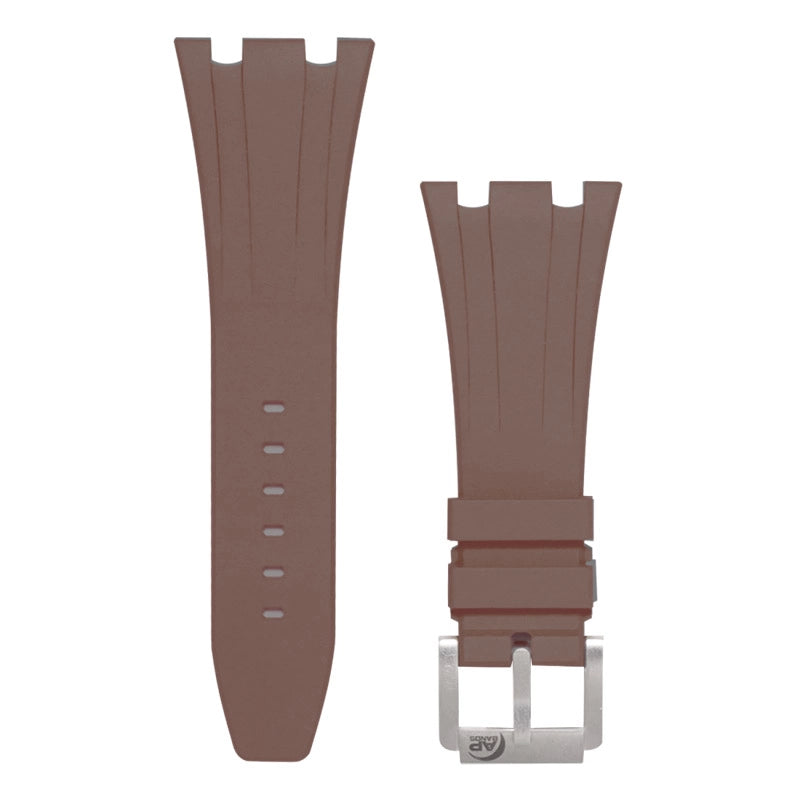 AP Royal Oak Offshore Brown Rubber Custom Strap 42mm