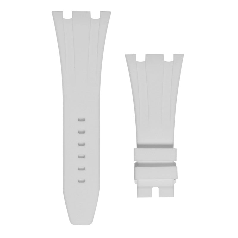 AP Royal Oak Offshore White Rubber Custom Strap 42mm