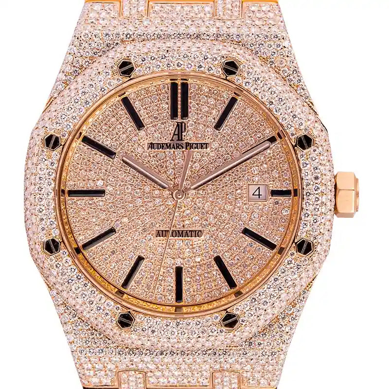 Audemars Piguet Royal Oak 41 Rose Gold Micro Diamond Set