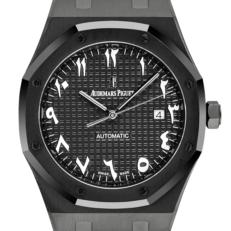 Audemars Piguet Royal Oak 41mm Custom Black PVD with BlackIndic Dial