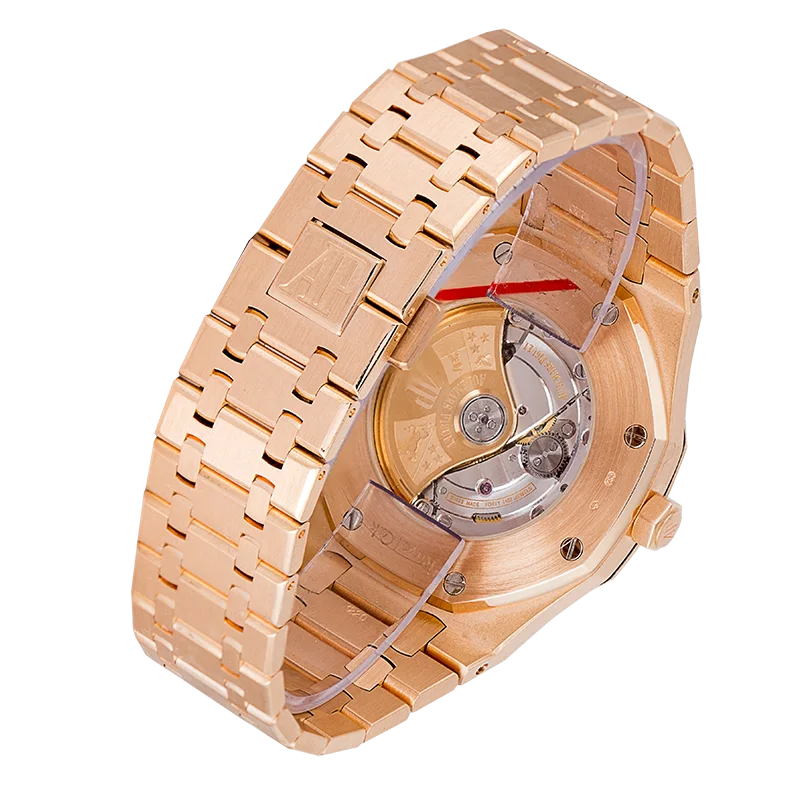 Back case view - AP Royal Oak 41mm Full Rose Gold 15400OR.OO.1220OR.03