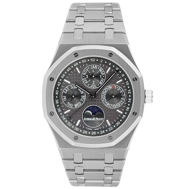 Audemars Piguet Royal Oak 41mm Perpetual Calendar with Custom Grey Dial