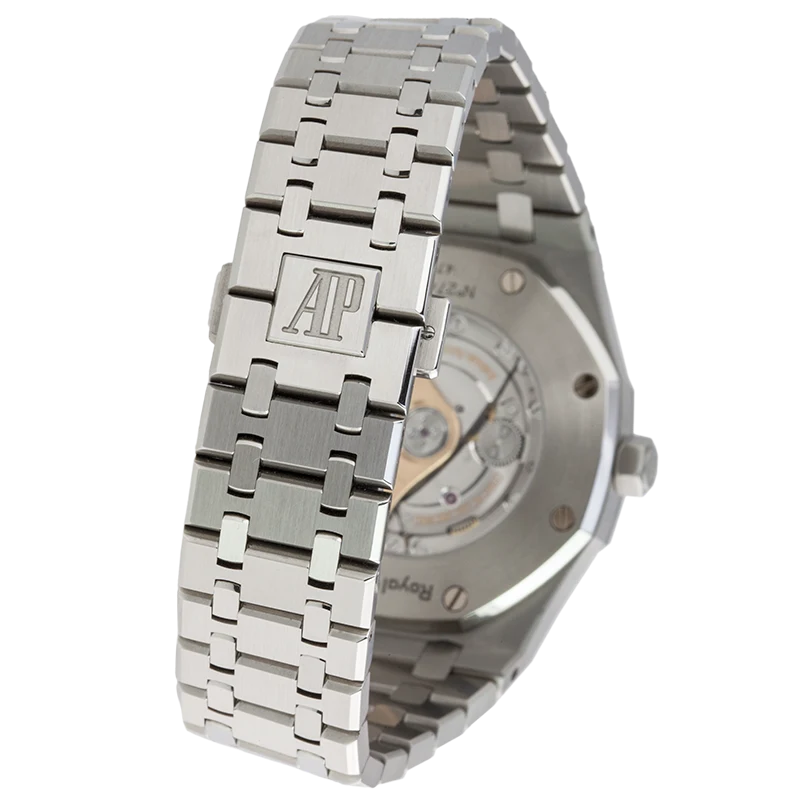 Back case - AP Royal Oak 41mm Steel White Dial 15400ST.OO.1220ST.02