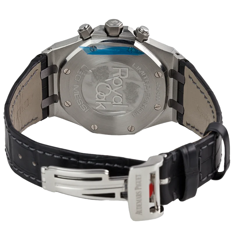 Back case - AP Royal Oak Leo Messi Steel 26325TS.OO.D005CR.01 steel buckle