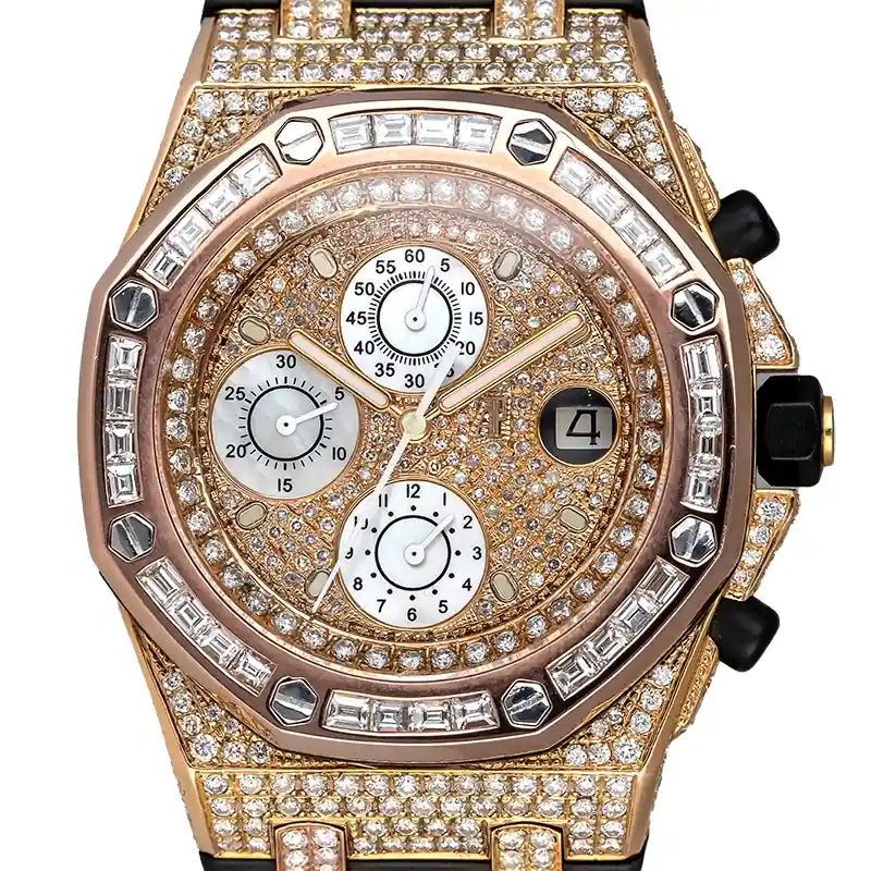 AP Royal Oak Offshore 26178OK.OO.D002CA.01 Custom Diamond Set Watch