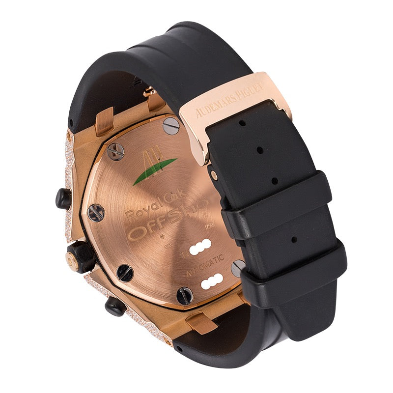 Audemars Piguet Royal Oak Offshore 42 Rose Gold Custom Diamond Set