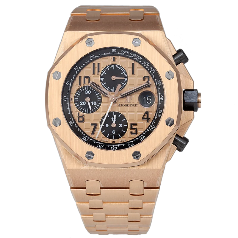Full view - AP Royal Oak Offshore 42mm Full Rose Gold 26470OR.OO.1000OR.01