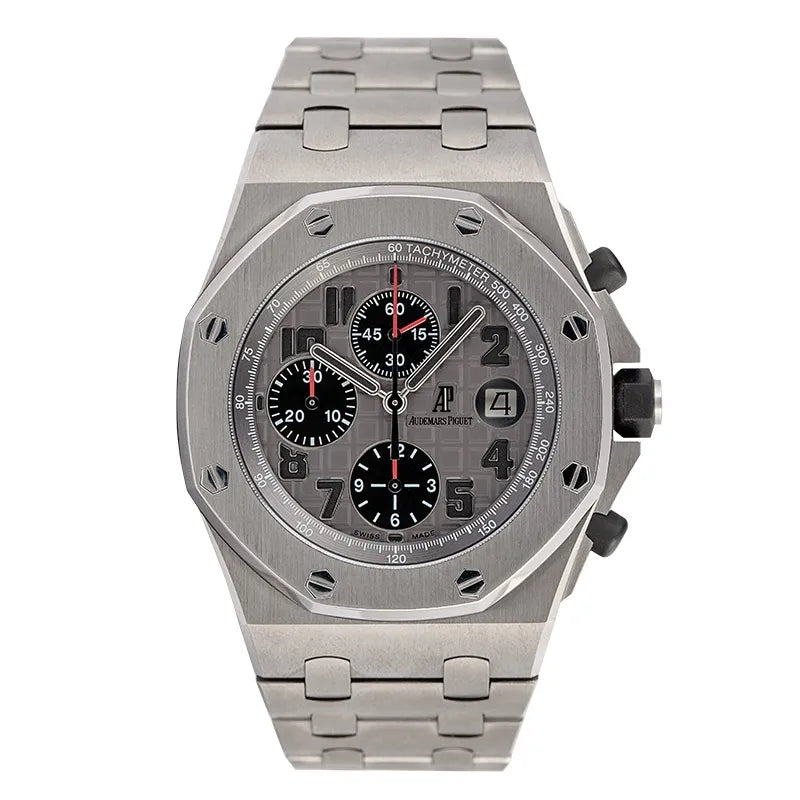Full view of AP Royal Oak Offshore 42mm Titanium 26170TI.OO.1000TI.01