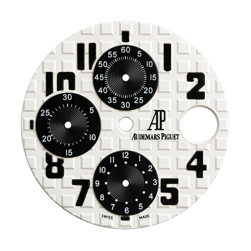 Audemars Piguet Royal Oak Offshore 42mm WhiteBlack Custom Dial