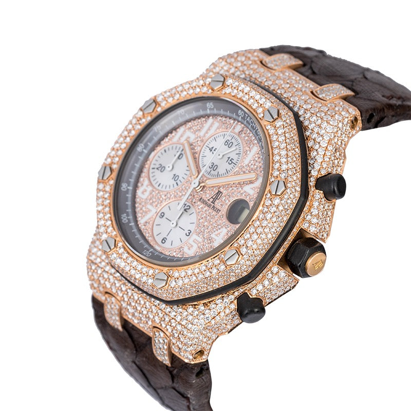 Audemars Piguet Royal Oak Offshore Rose Gold Custom Diamond Set