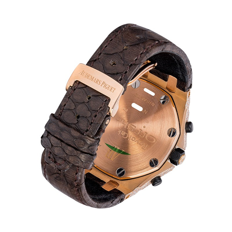 Audemars Piguet Royal Oak Offshore Rose Gold Custom Diamond Set