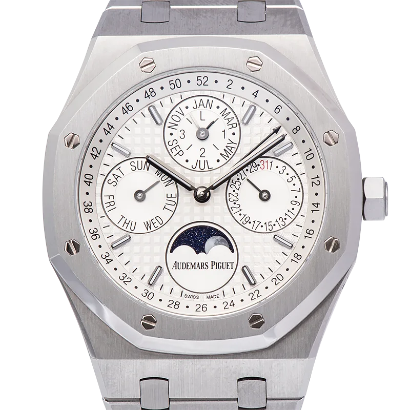 AP Royal Oak Perpetual Calender Steel White Dial 26574ST.OO.1220ST.01