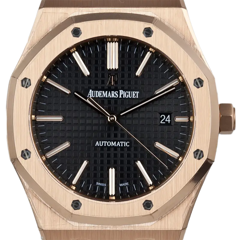 Audemars Piguet Royal Oak Rose Gold Leather 15450OR.OO.D002CR.01