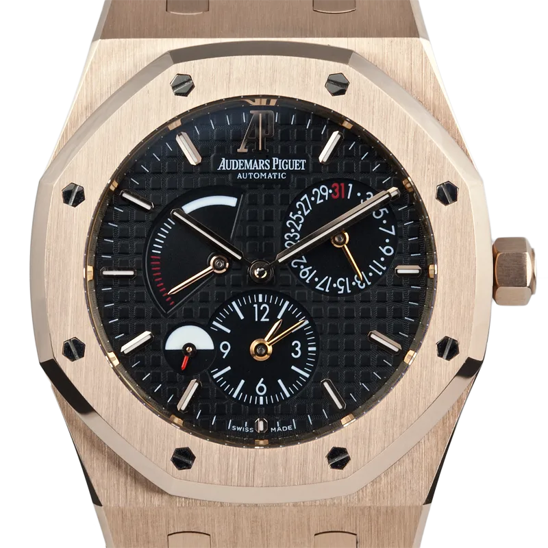 Audemars Piguet Royal Oak Rose Gold Leather 26120OR.OO.D002CR.01