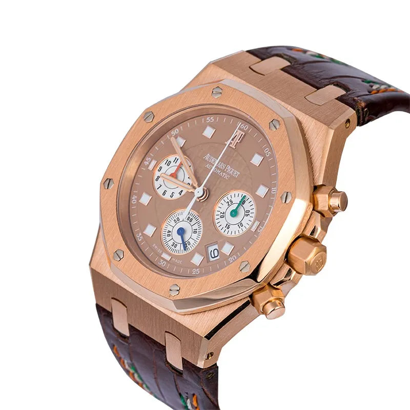 Side view of AP Royal Oak Sachin Tendulkar Limited Edition 26161OR.OO.D088CR.01