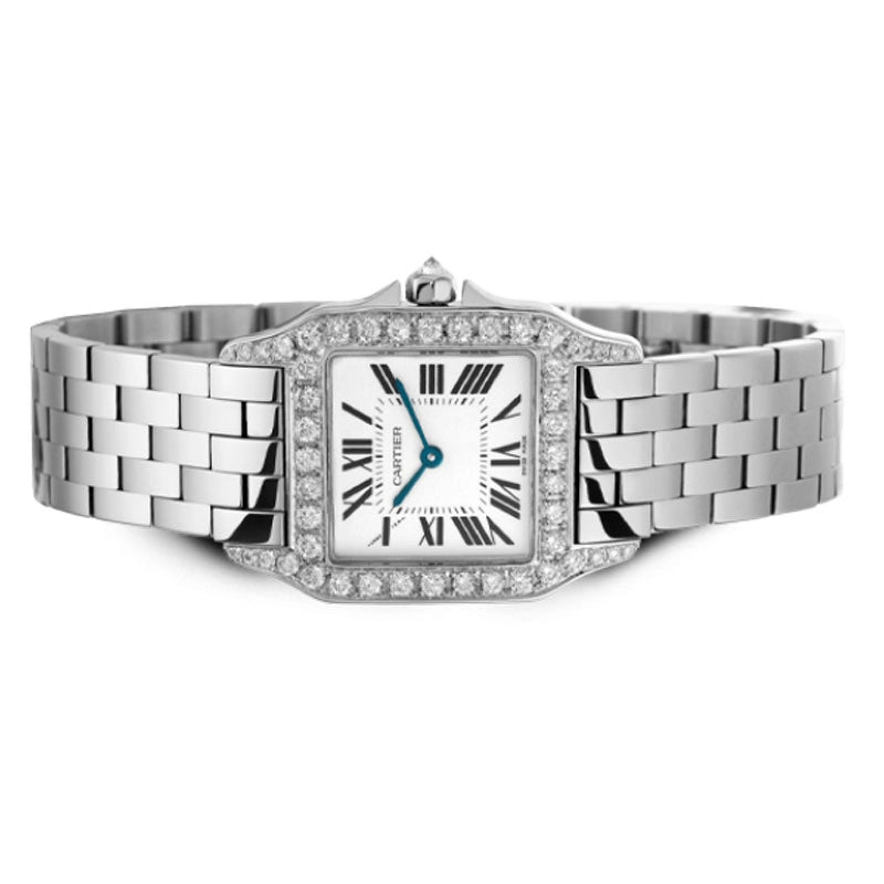 Side view of Cartier Demoiselle W25065Z5