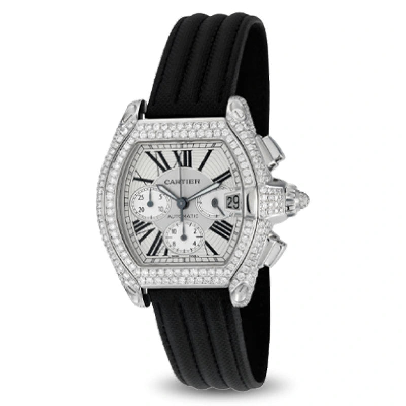 Full view of Cartier Roadster Chronograph XL W62019X6 T4D0025