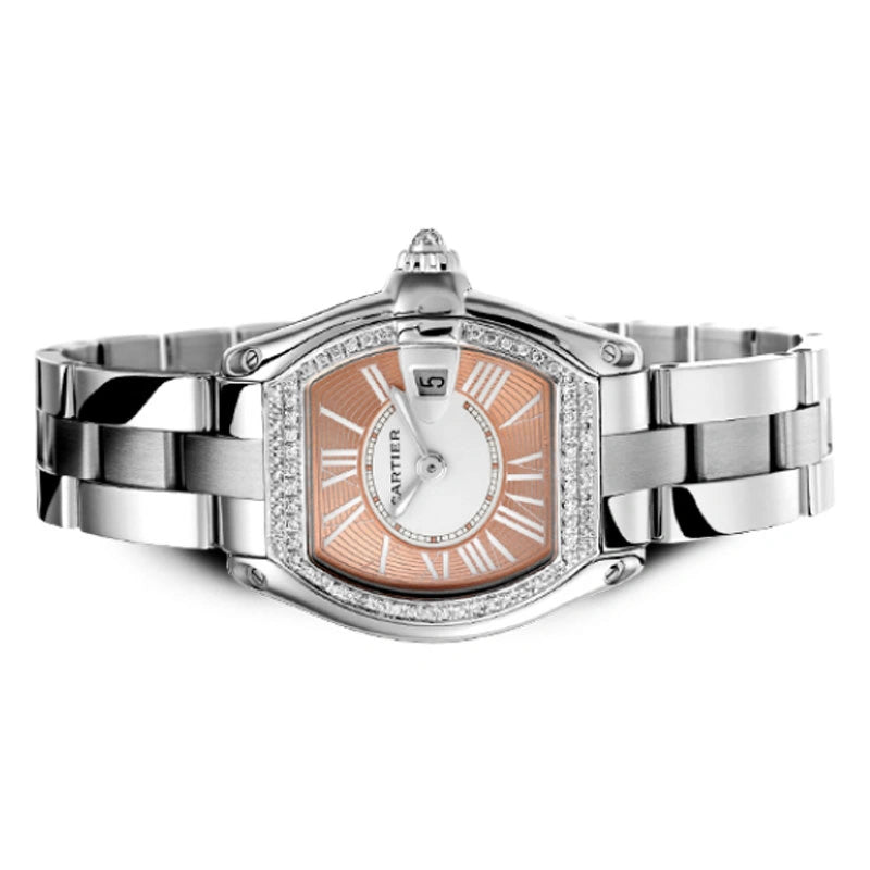 Side view of Cartier Roadster Ladies W62054V3
