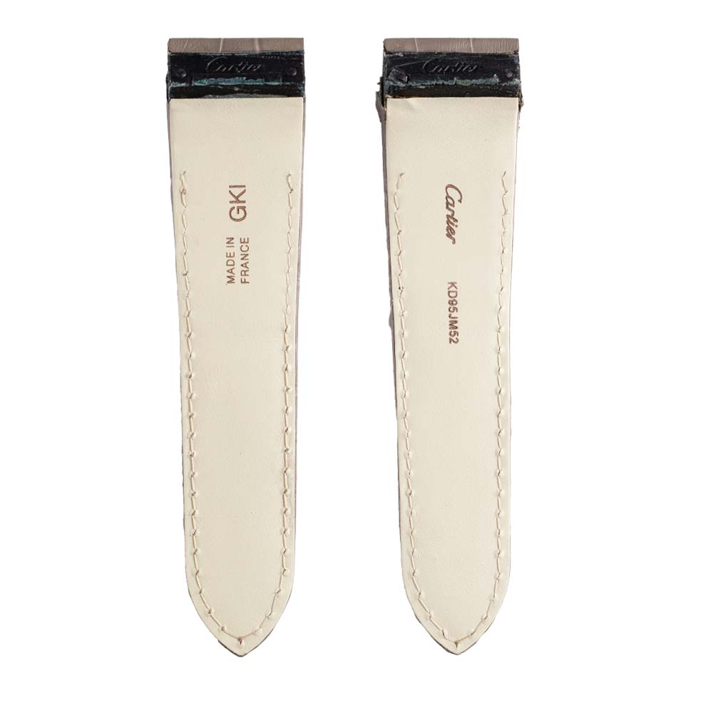 Cartier Santos 100 XL Custom Taupe Leather Strap