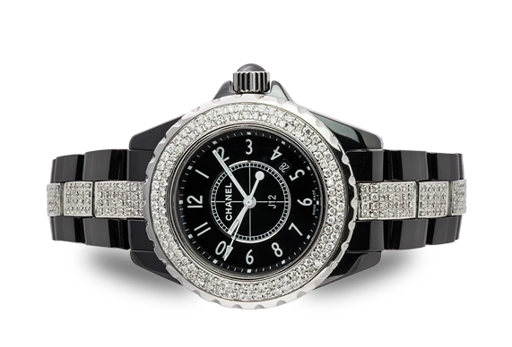 Side view of Chanel J12 33mm H0682
