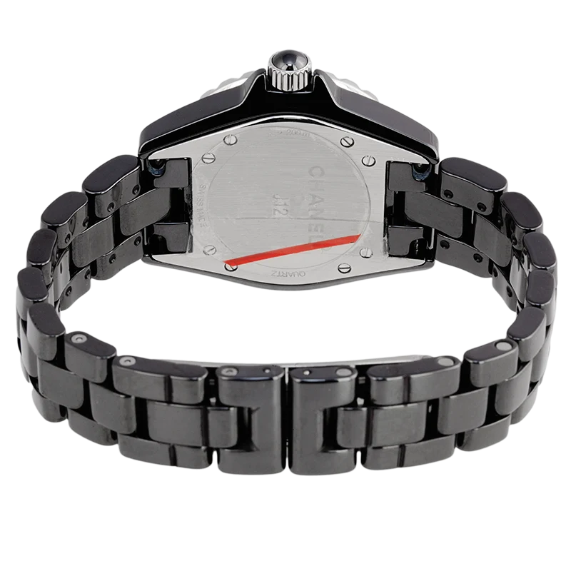 Back case view of Chanel J12 33mm H1625