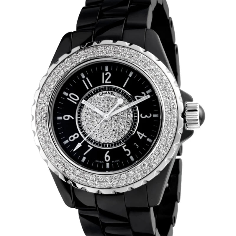 Chanel J12 38mm H0685 centre paved dial