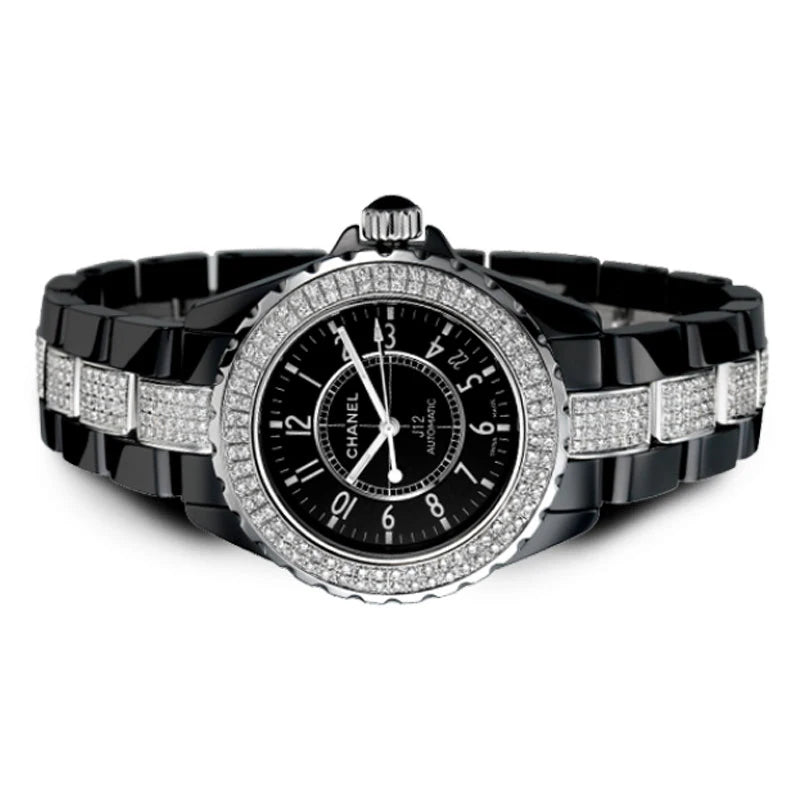 Side view of Chanel J12 38mm H0685