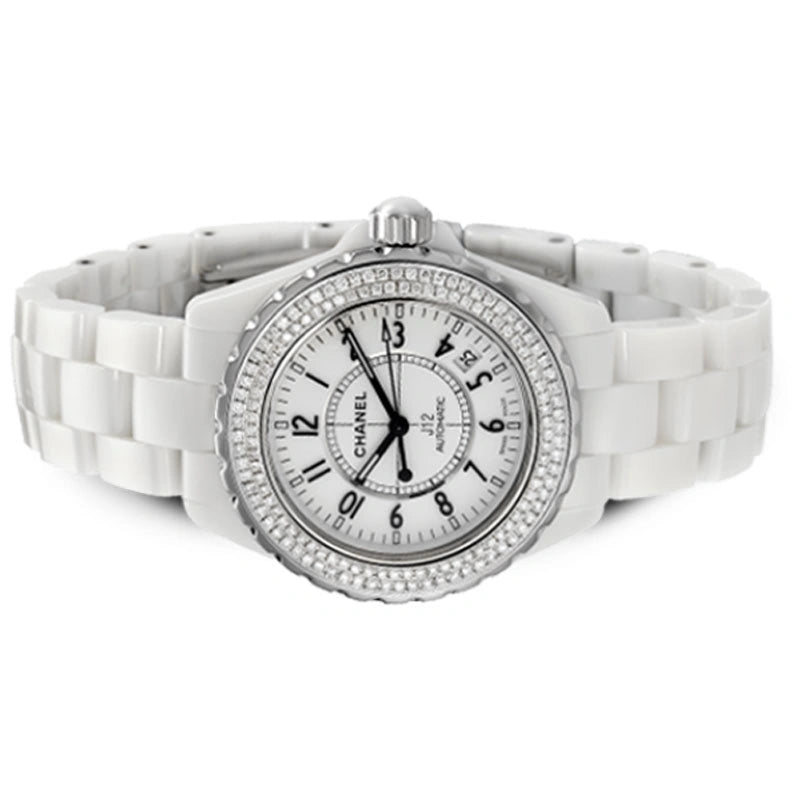 Side view of Chanel J12 38mm H0970