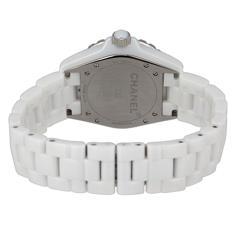 Back case view of Chanel J12 38mm H1629