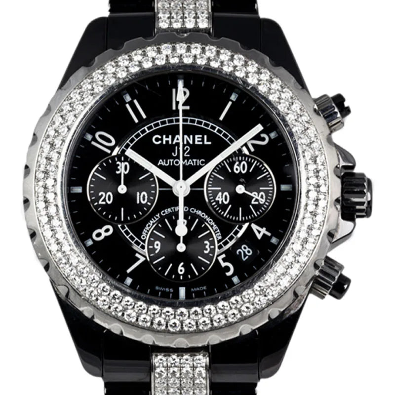 Chanel J12 H0940 T4D0195 Ceramic Metal with Black Dial Chanel J12 H0940 T4D0195 Ceramic Metal with Black Dial