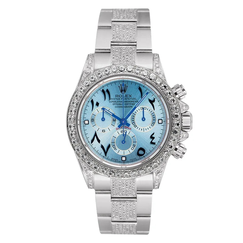 Full view of Custom Arabic Rolex Daytona Oyster 116520