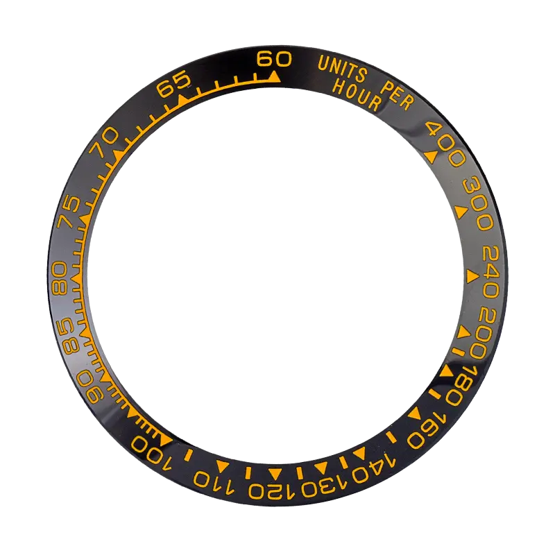Custom Black Ceramic Bezel for Rolex Daytona
