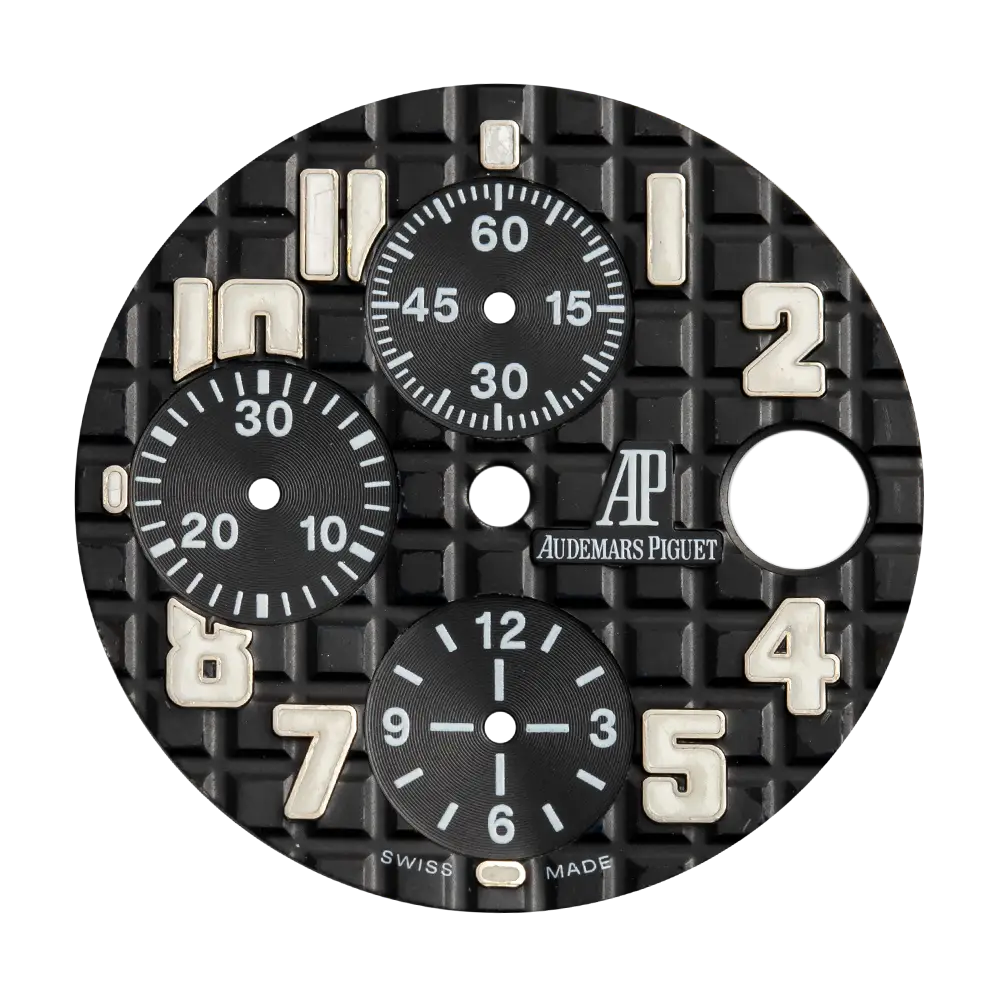 Custom black dial for Audemars Piguet Royal Oak Offshore 42