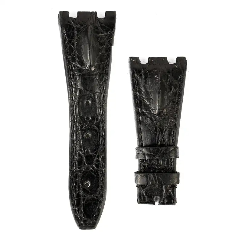 Custom black hornback crocodile AP Royal Oak Offshore 42 old style