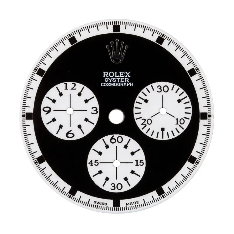 Custom Black with White Sub-Dial for Rolex Daytona