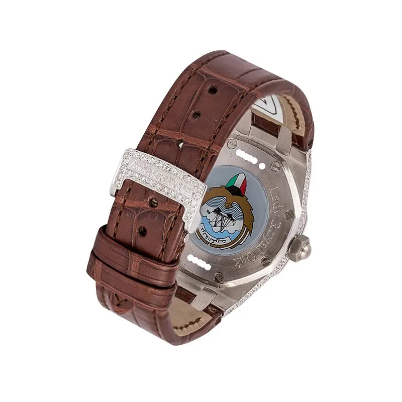 Back case - AP Lady Royal Oak 33 Quartz Watch 67651ST.ZZ.D002CR.01